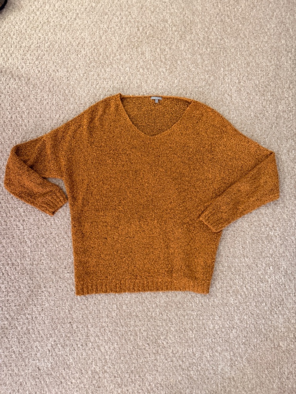 💕2 for $15💕 Charlotte Russe Mustard Yellow V Neck Sweater